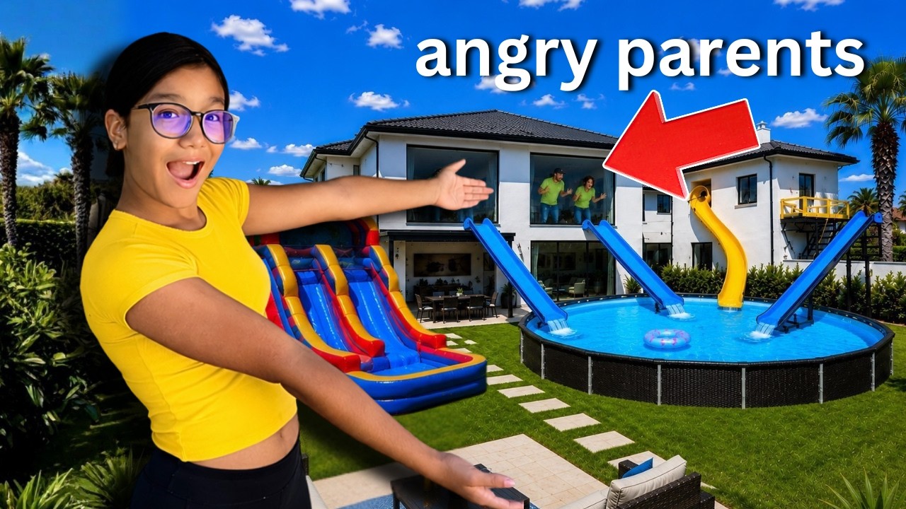 Backyard Waterpark Transformation! 🌊