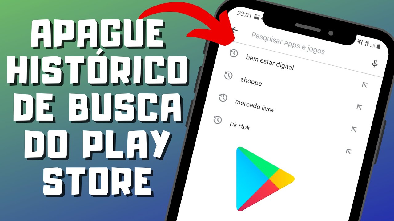 Como Limpar Histórico de Busca no Play Store 🔍