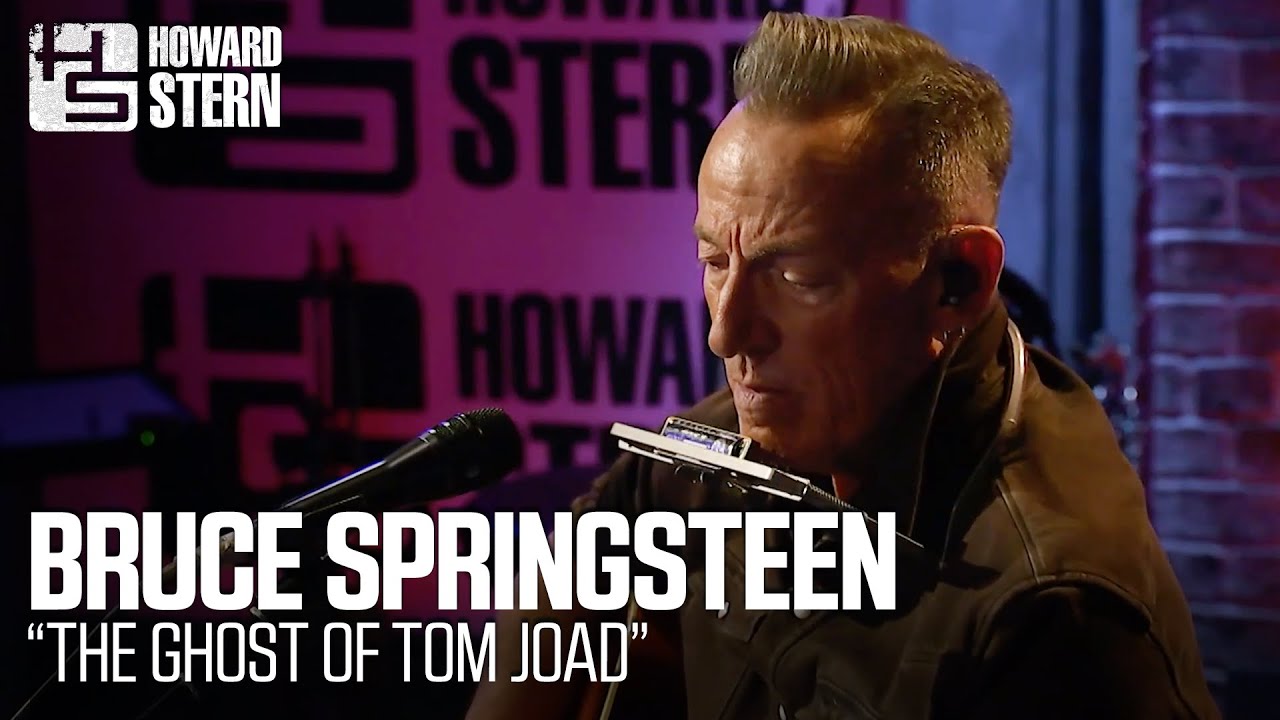 Bruce Springsteen Performs 'The Ghost of Tom Joad' on Stern 🎸