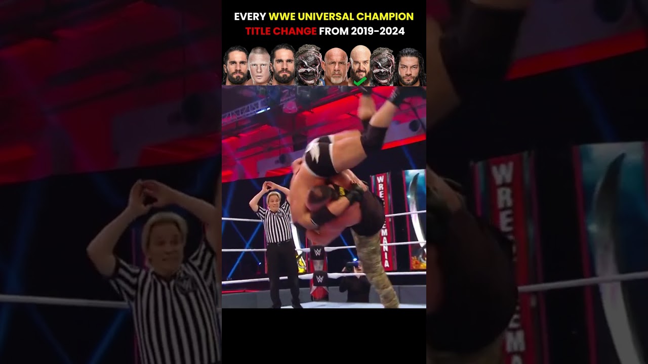 Complete History of WWE Universal Championship Changes (2019-2024)