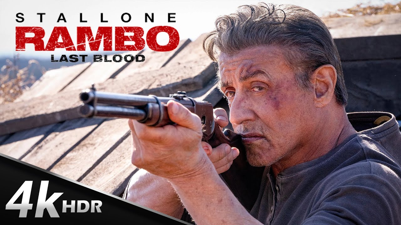 Rambo Last Blood 4K HDR Review & Action Scenes