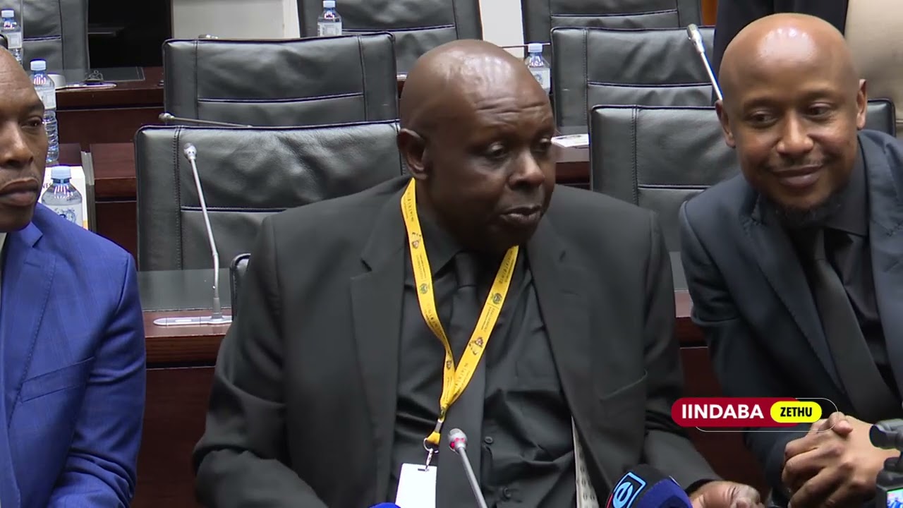 uGqirha John Hlophe Talks to Parliament Journalists About MK Party Leadership