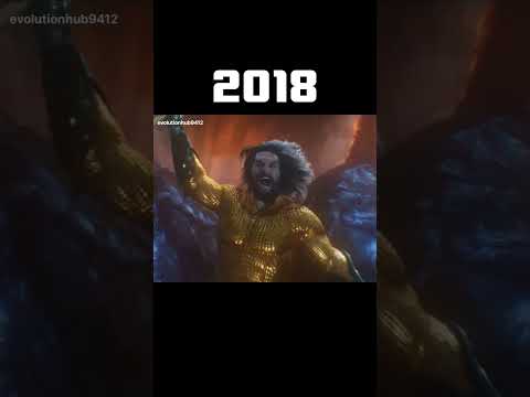 🔱 Evolution Of Aquaman (2017-2024) Cast then and now #shorts #evolution #aquaman #feed #dc #video