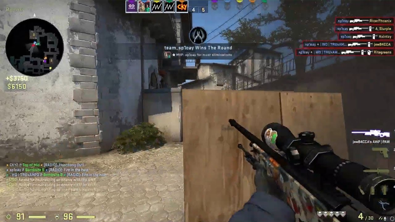 Fastest 1-Shot ACE in CSGO History 🔥