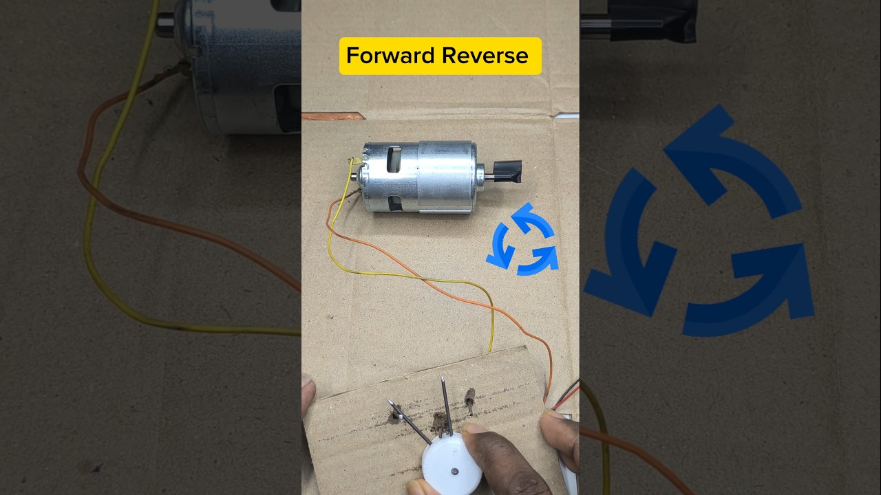 775 Motor Forward & Reverse Switch Demo βοΈ