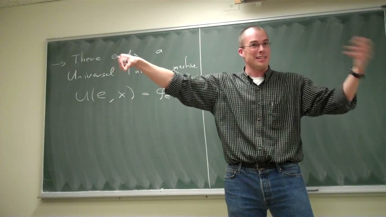 Computability Theory Lecture 04 with Bart Kastermans π§