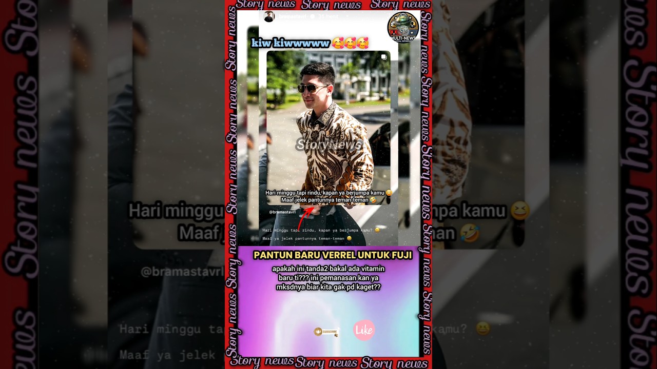 Pantun Baru Verrel untuk Fuji | Kode Baru Verfu #Shorts 🎶
