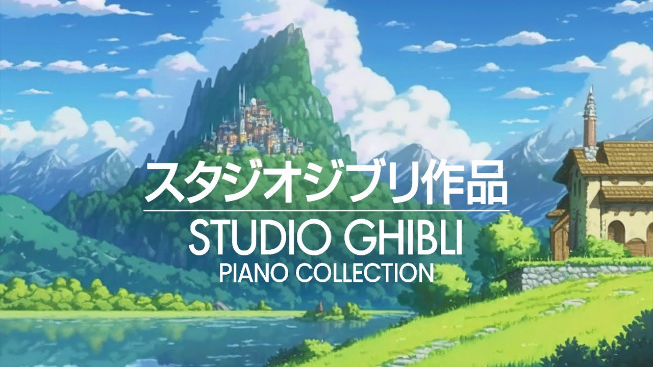 1 Hour of Relaxing Studio Ghibli Piano Music 🎶