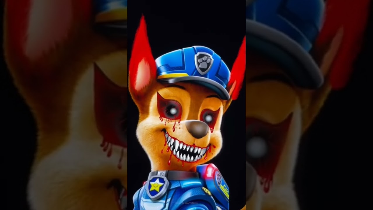 Chase as a Monster 🐾 | Paw Patrol Short