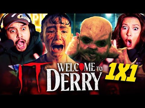 IT: WELCOME TO DERRY EPISODE 1 REACTION – PENNYWISE AT HIS SCARIEST! – FIRST TIME WATCHING – REVIEW