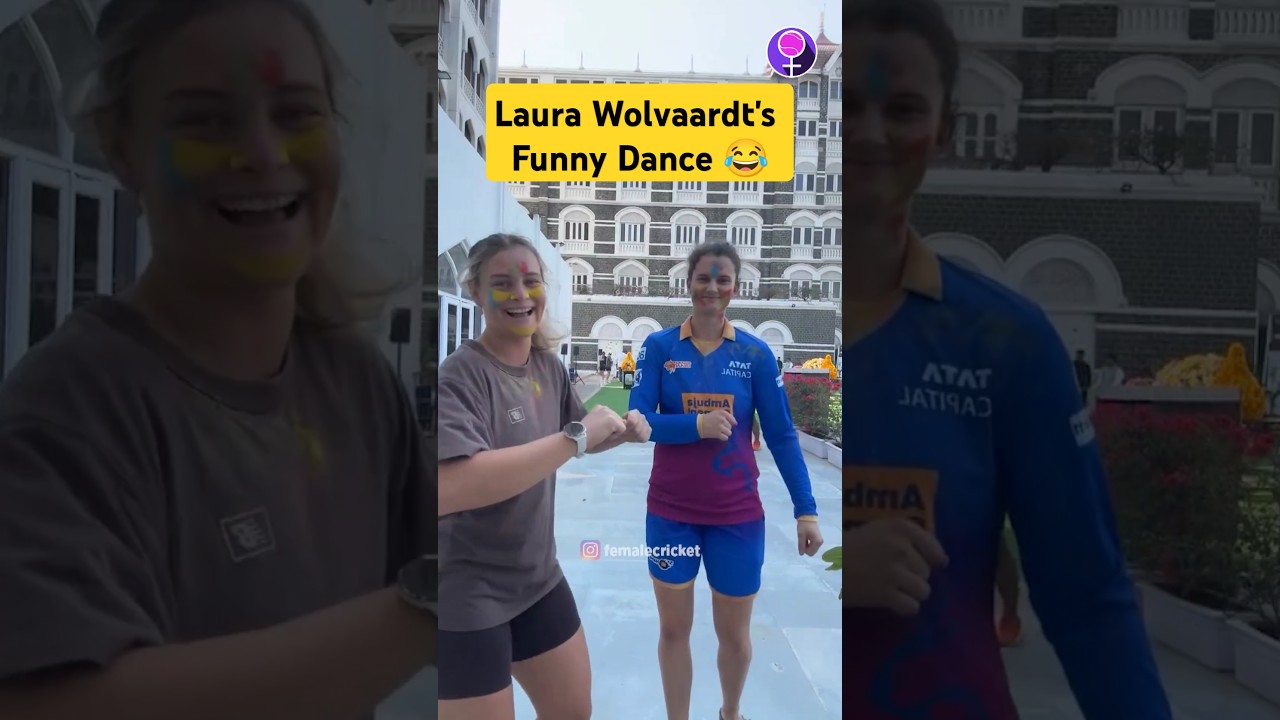 Laura Wolvaardt's Fun Dance Moves You Can't Miss! ๐