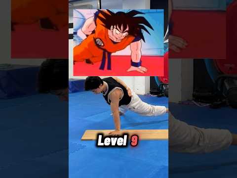 Tập luyện như goku ,Bạn đang ở level mấy ???? #yoga #maga #anime #exercise #sonhanma #calisthenics