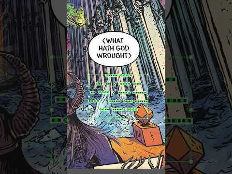 Morse code in comics is so much more complicated than I ever thought! #comics #manga #artist