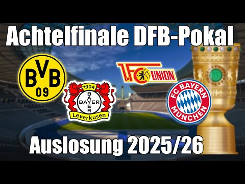 HAMMER-LOS für den BVB! | DFB-Pokal Auslosung Achtelfinale 2025/26
