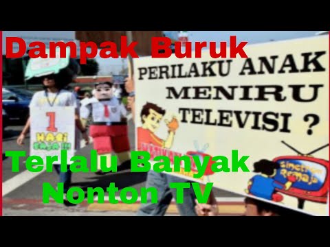 Hati-hati, Dampak Buruk Terlalu Banyak Nonton TV