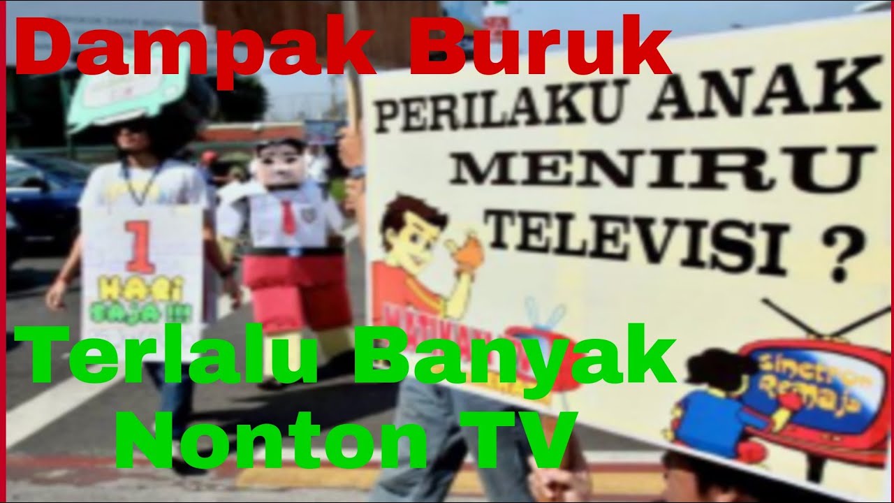 Bahaya Terlalu Banyak Nonton TV ๐บ