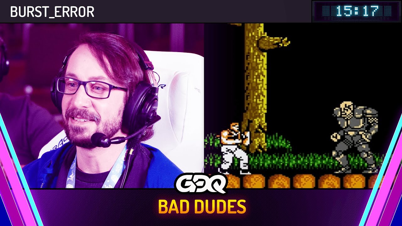 Bad Dudes by burst_error in 15:17- Awesome Games Done Quick 2024