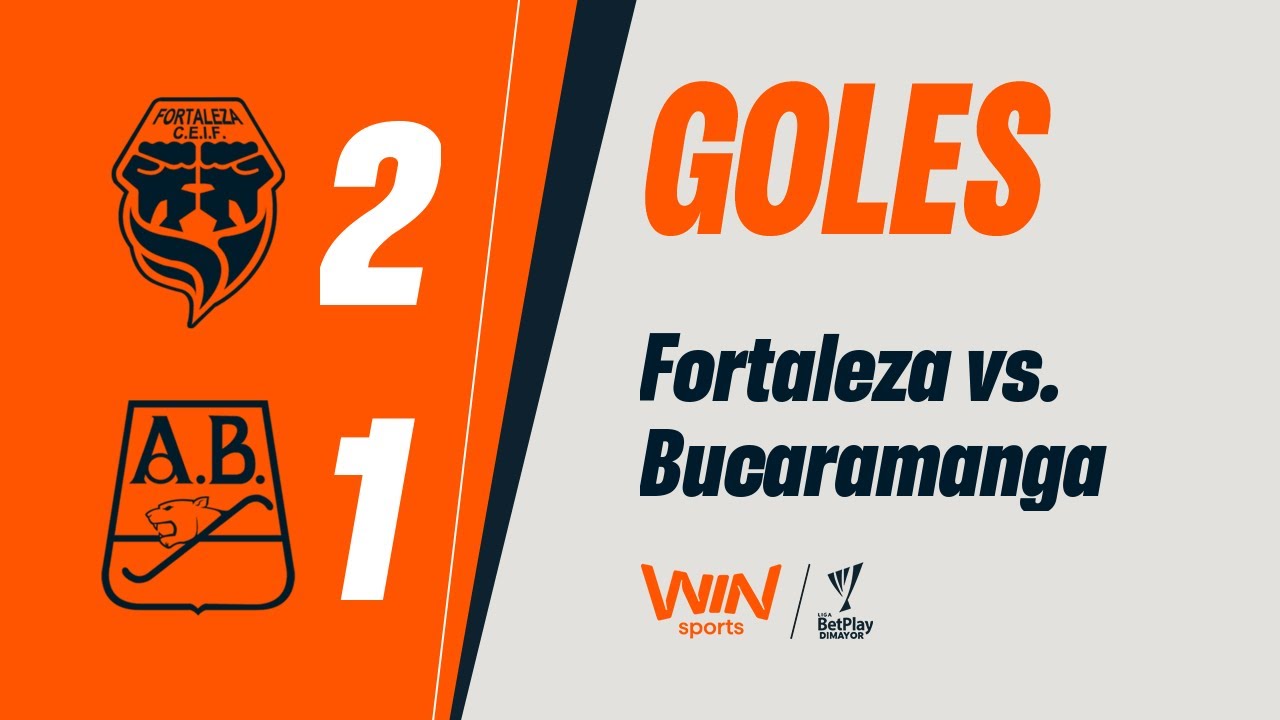 Fortaleza vs Bucaramanga Goles | Liga BetPlay 2025-2