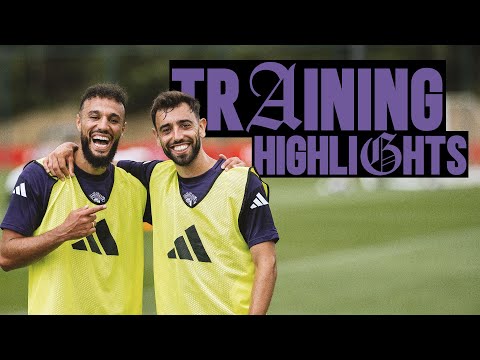 High Intensity Training Session | Manchester United Preparation for Leeds Match