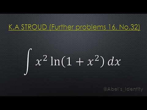 Engineering Math Integral from K.A. Stroud — Fully Solved!