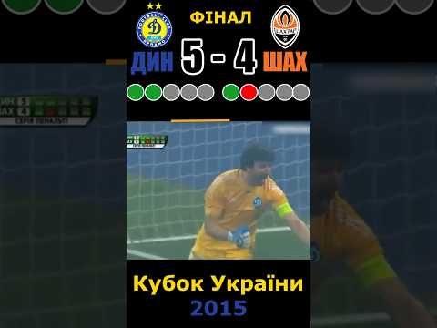 Скажена серія пенальті! Динамо 5-4 Шахтар. Фінал Кубка України-2015 #football  #dynamo #shakhtar
