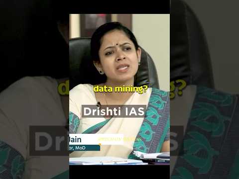 What is data mining?😑| Upsc interview