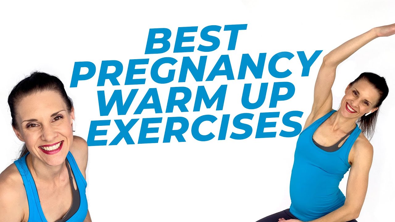 Pregnancy Warm-Up Exercises | 5-Minute Routine 🤰