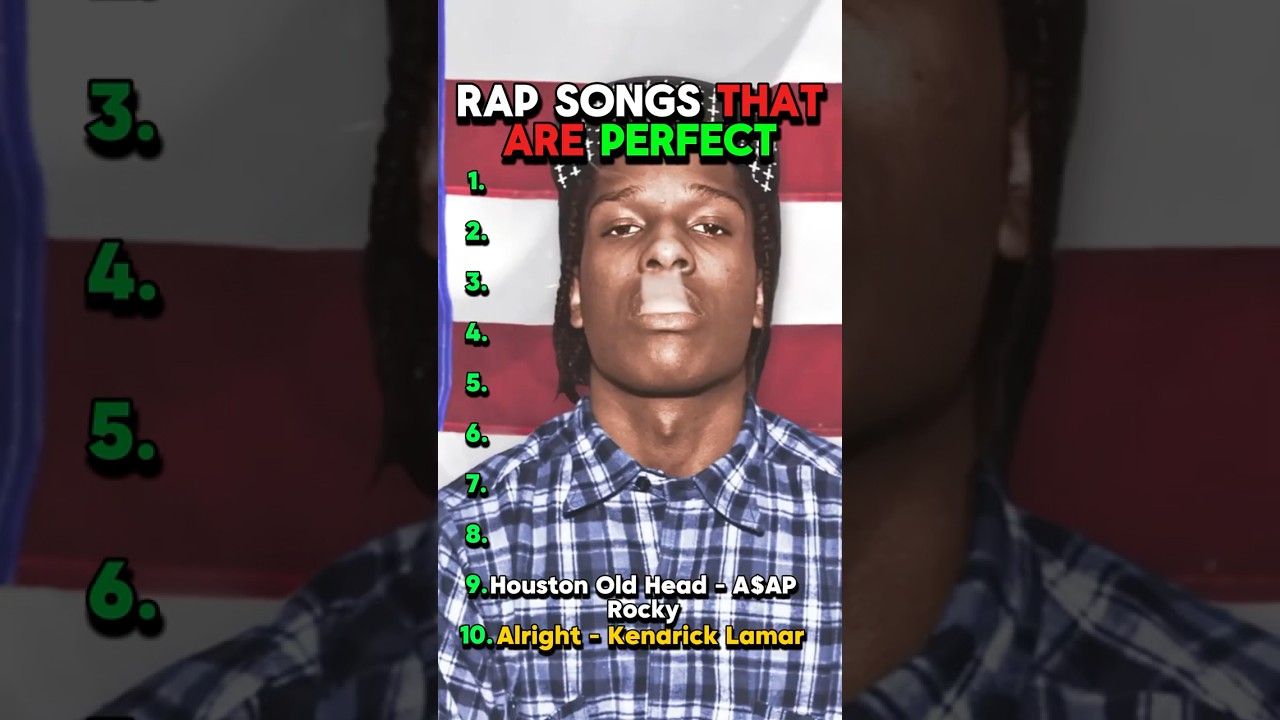 The Ultimate List of Perfect Rap Songs 🎶
