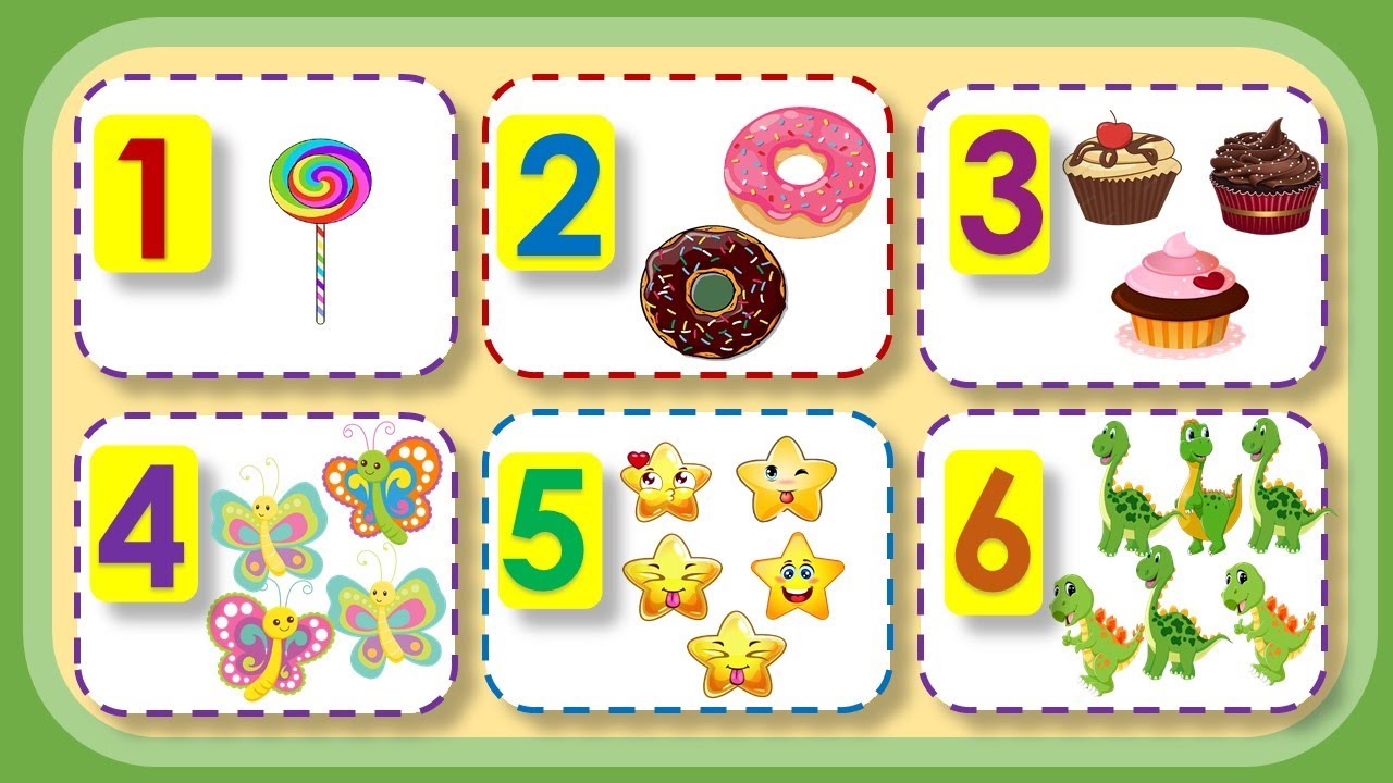 Learn to count numbers 1 - 10 || Learn how to count