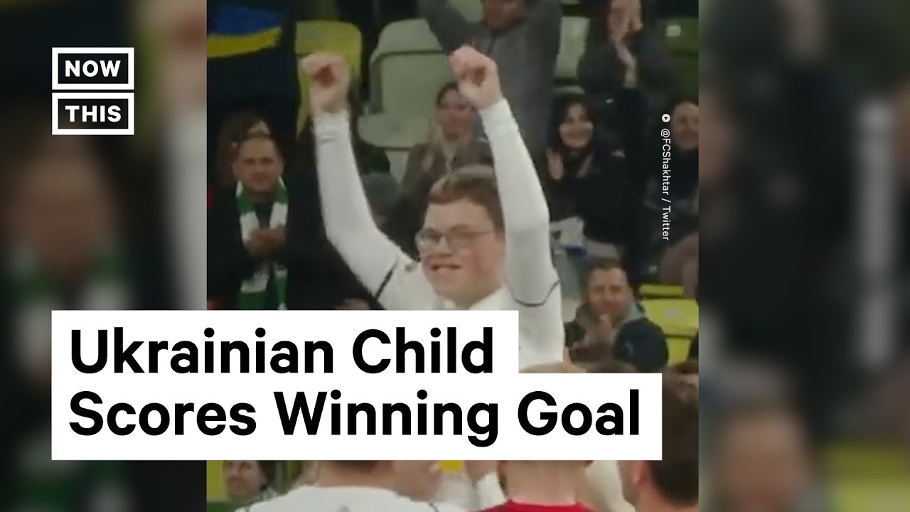 12-Year-Old Dmytro Keda Scores Winning Goal in Charity Match Supporting Ukraine