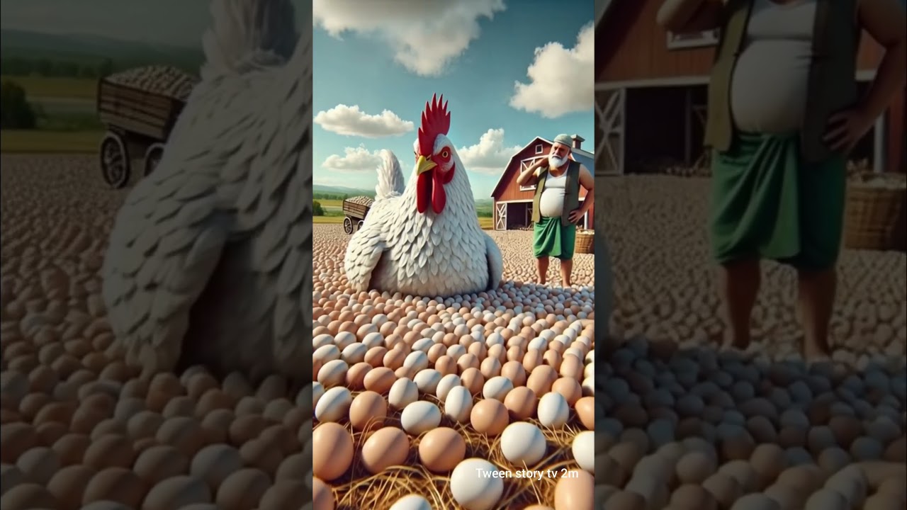 मुर्गी और उसके अंडे की कहानी 🐣