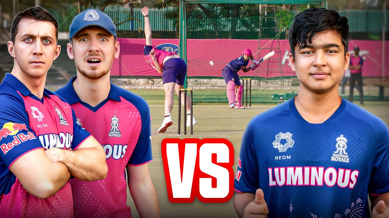 14-Year-Old IPL Prodigy vs Village Cricketers 🏏