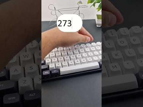 typing trick | #keyboard #asmrkeyboard #mechanicalkeyboard #typingtrick #word #wordtricks