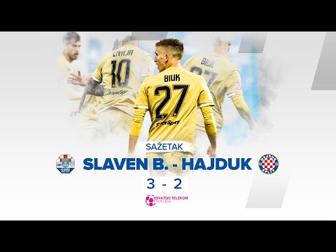 [SAŽETAK] Slaven Belupo - Hajduk 3:2 | 14. kolo HT Prve lige