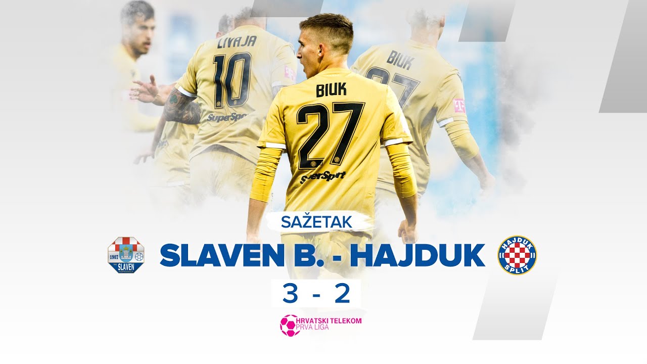 Slaven Belupo vs Hajduk 3:2 – Dramatic Match Highlights | 14. Kolo HT Prve Liga ⚽