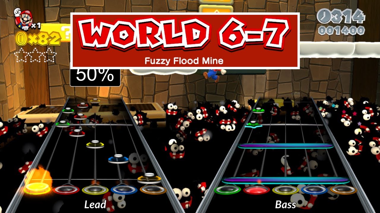 Super Mario 3D World: Fuzzy Flood Mine & DK Day 16