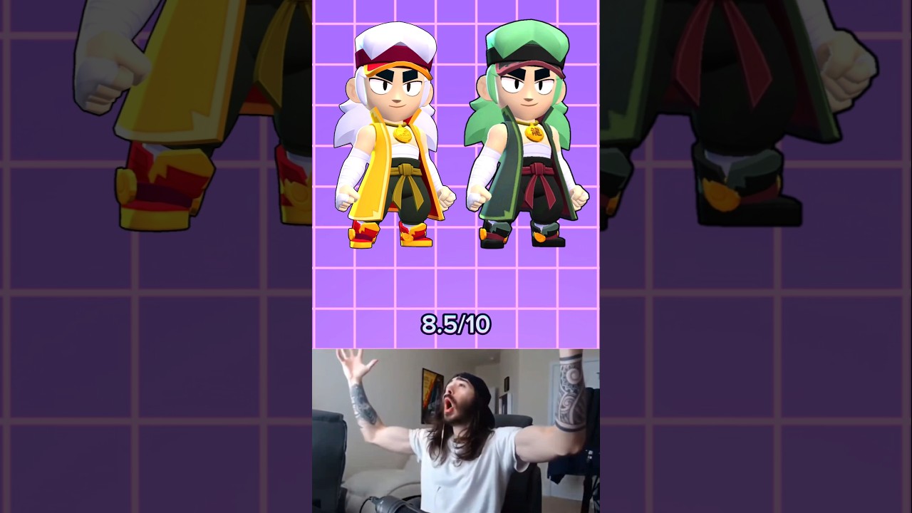 Ultimate Fang Skin Tier List in Brawl Stars 😂 | All Skins Ranked with Memes!