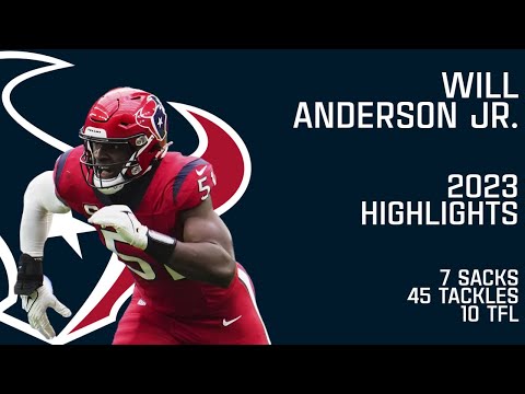 Will Anderson Jr. | 2023 Highlights