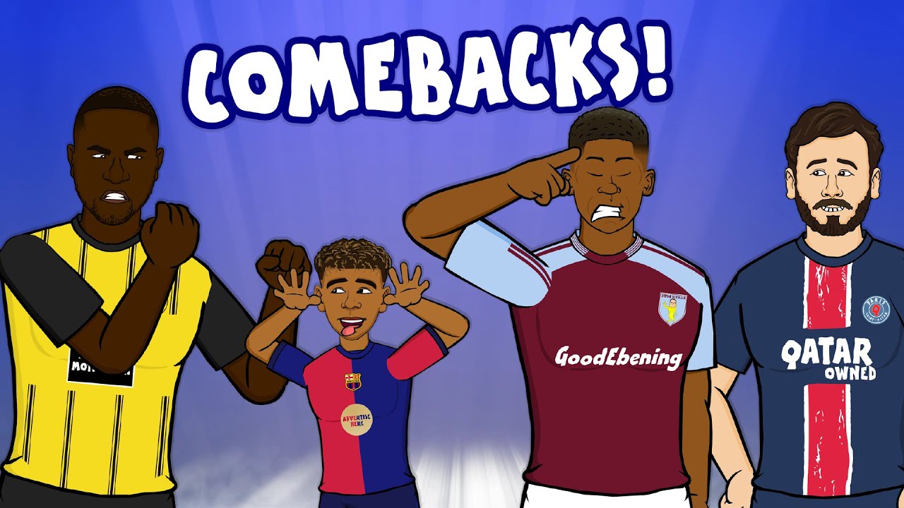 Epic Comebacks in Champions League Quarter Finals! Villa & Dortmund Nearly Defy the Odds ⚽️