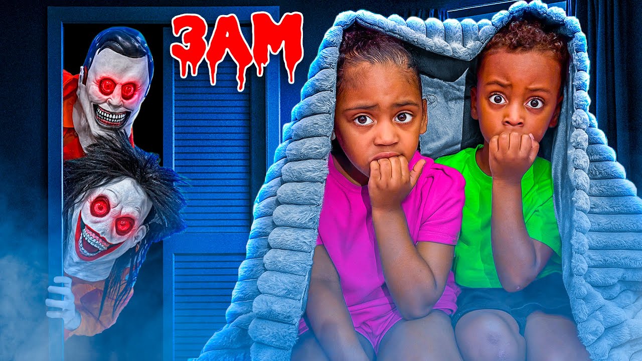 Shocking Encounter: Mr. Creepy Eyes Hiding in Our Closet at 3AM! 😱