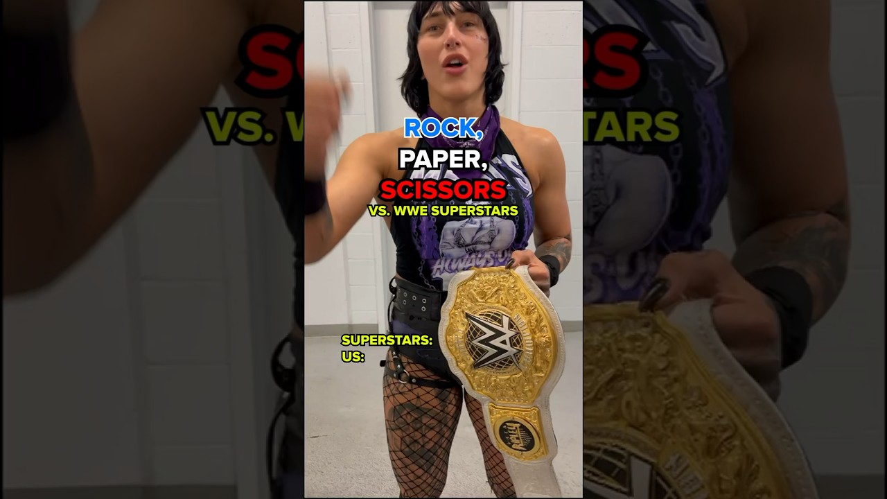 WWE Superstars Play Rock, Paper, Scissors! 🪨📄✂️