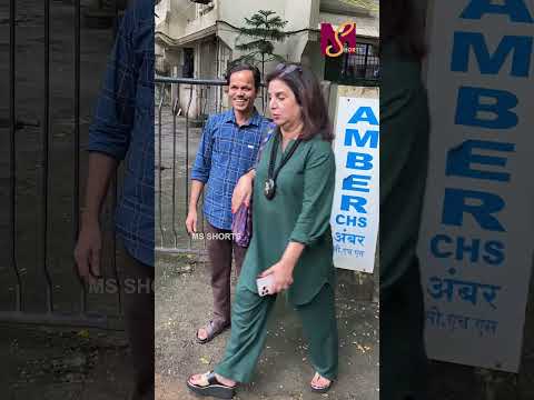 Farha Khan & Dilip Made Spotted At Juhu | #farhakhan #funnyshorts  #bollywood