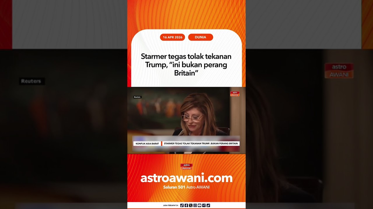 Starmer Tolak Tekanan Trump soal Perang Iran 🇬🇧