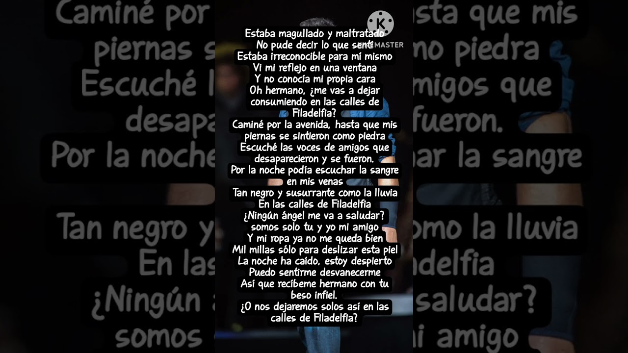 Bruce Springsteen - Calles de Filadelfia 🎸