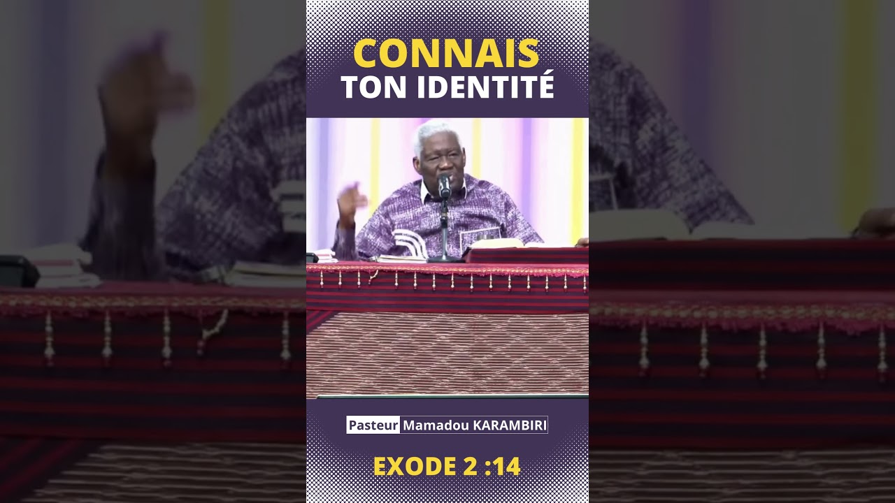 CONNAISSONS NOTRE IDENTITÉ EN CHRIST