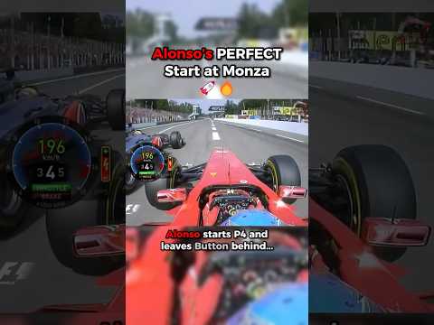 Alonso’s PERFECT Monza Start 🚀