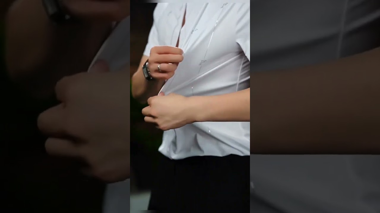 Elevate Your Style with Glacient Stretch Pinstripe Shirt – Premium Comfort for Men 👔