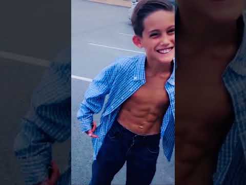 Every kid wants abs