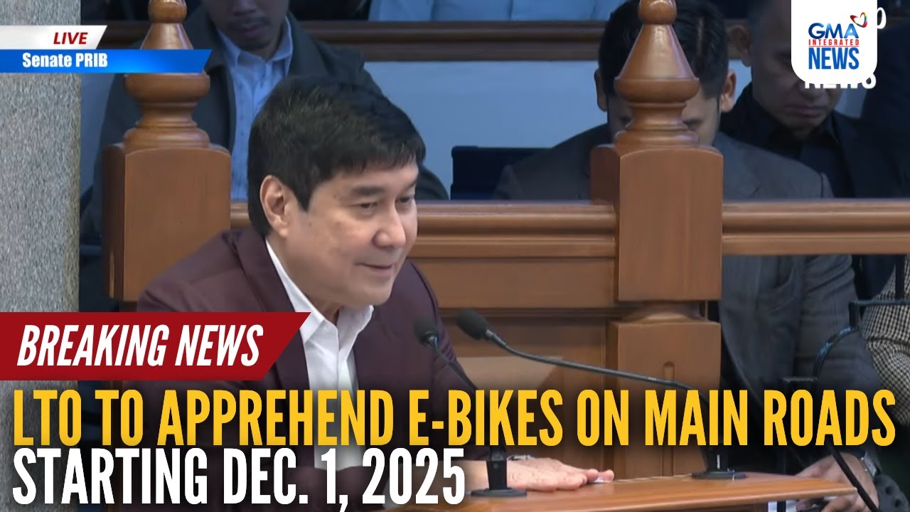 LTO to Seize E-Bikes on Main Roads Starting Dec 1, 2025 🚲