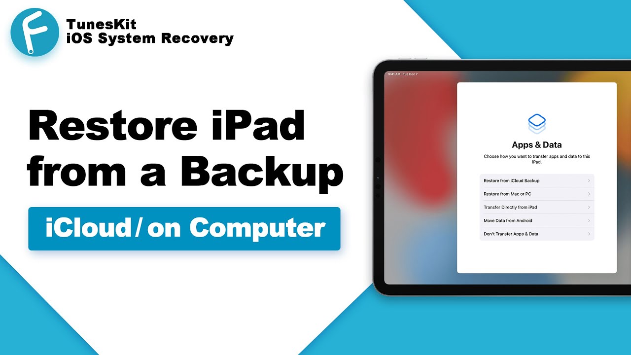 Easily Restore Your iPad from Backup in Just a Few Clicks 📱